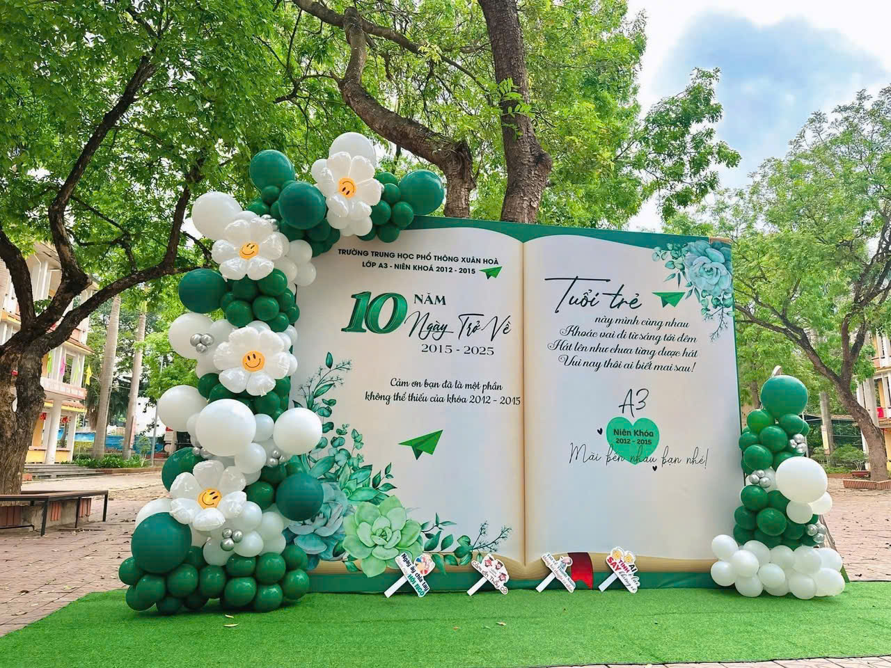 Dự án trang trí tiệc mừng